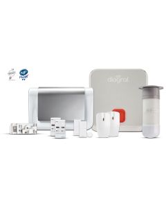 Pack alarme GSM Précision détection extérieure DIAG23CSF