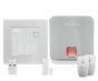 Pack alarme DIAG41ASF, centrale connectée IP/4G, détecteurs, sirène extérieure et télécommande, idéal pour maison