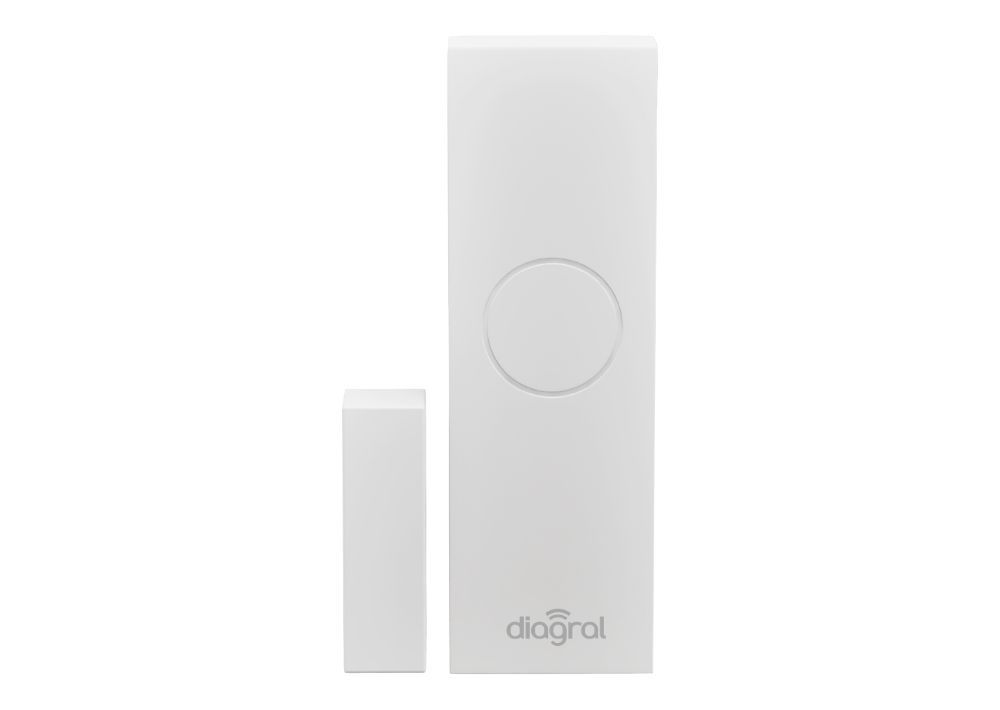 Détecteur D'ouverture Daitem BH281AF – Capteur De Porte Sans Fil – Blanc – Occasion