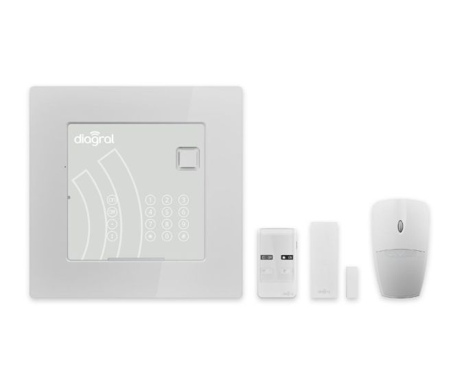 Pack alarme connecté essentiel Diagral DIAG40ASF - Kit alarme 
