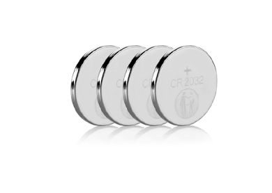 Lot de 4 piles CR2032 Lithium RXU24X