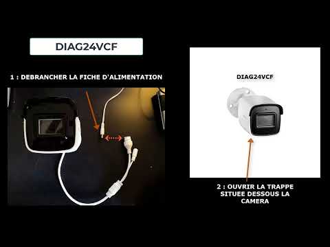 Comment réinstaller une caméra à un système d’alarme connecté Diagral avec l’application e-ONE ?