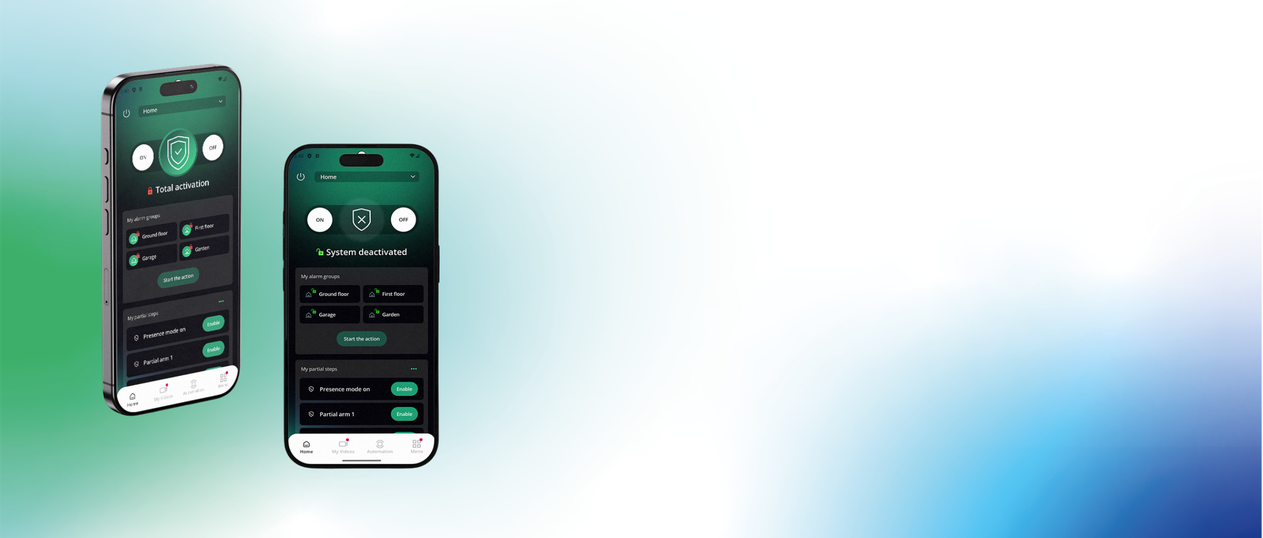 Nouvelles application Diagral Setup et Secure pour le pilotage de votre alarme