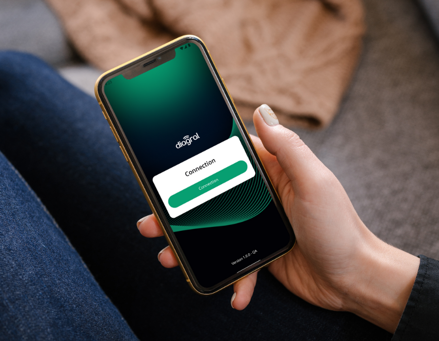 Application Diagral Setup - creation de compte