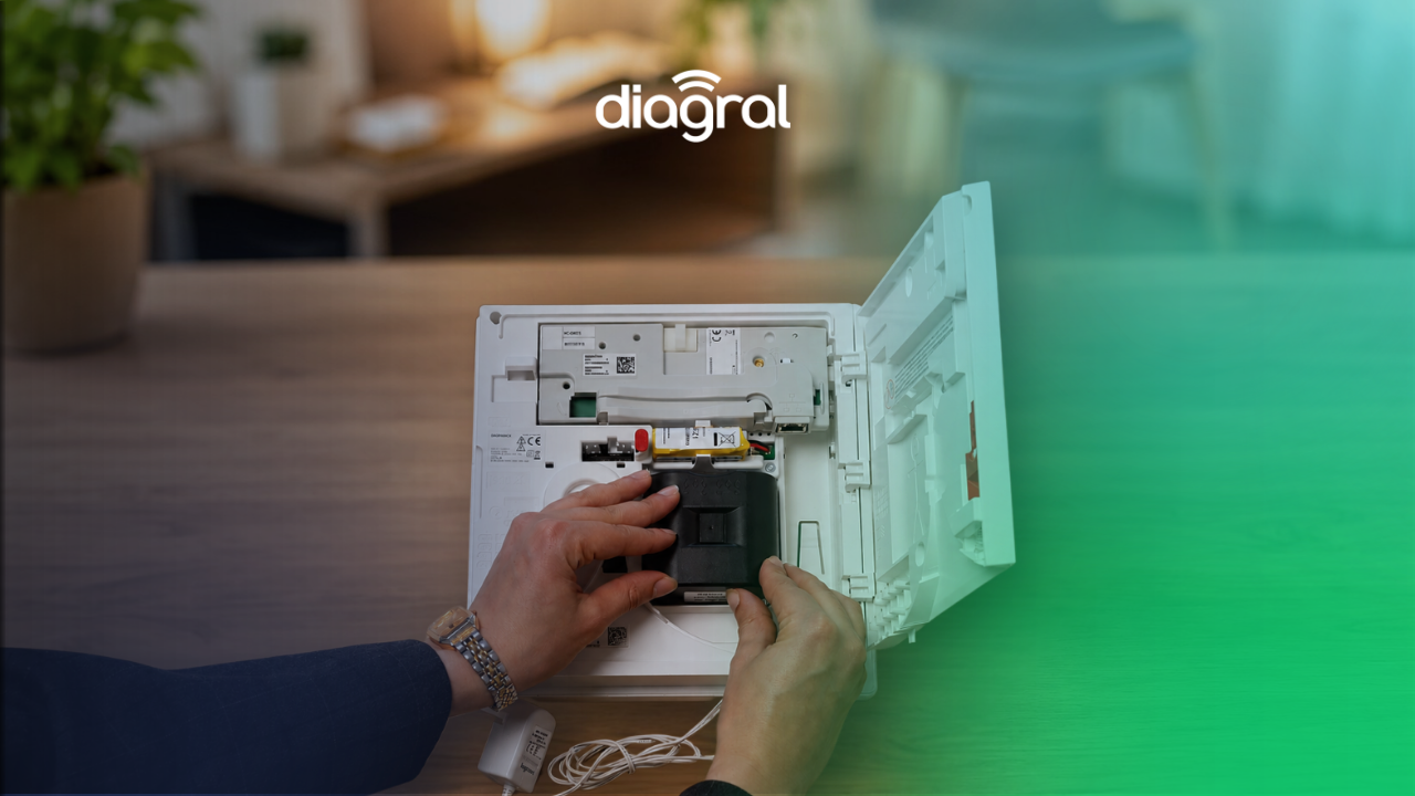 1. Tutoriel Diagral – Alimenter la nouvelle centrale DIAG99AGX