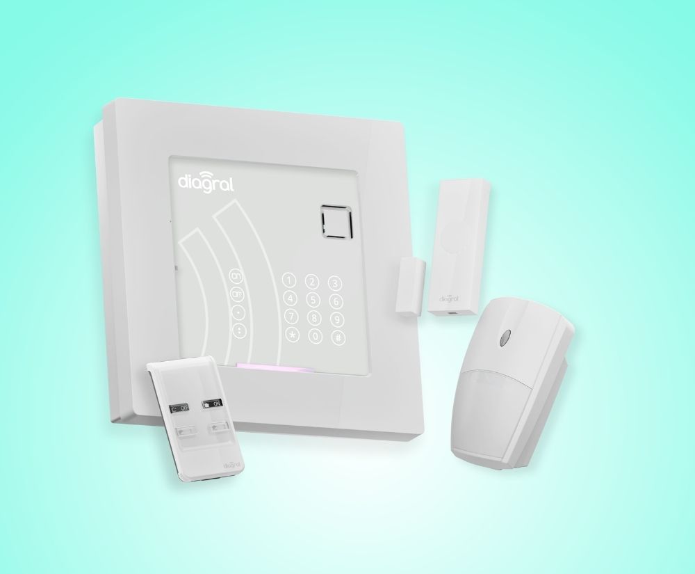 Nouveau pack alarme Diagral DIAG40ASF, alarme 4G
