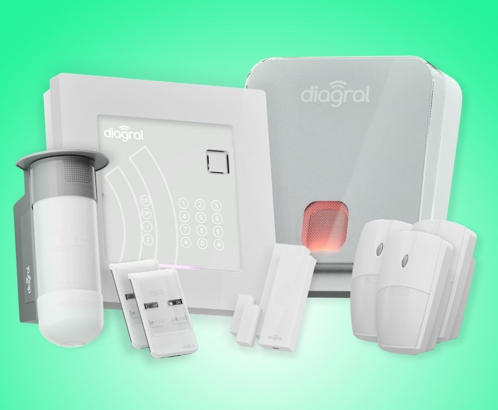 Pack alarme connecté optimal plus, protection complète pour votre maison